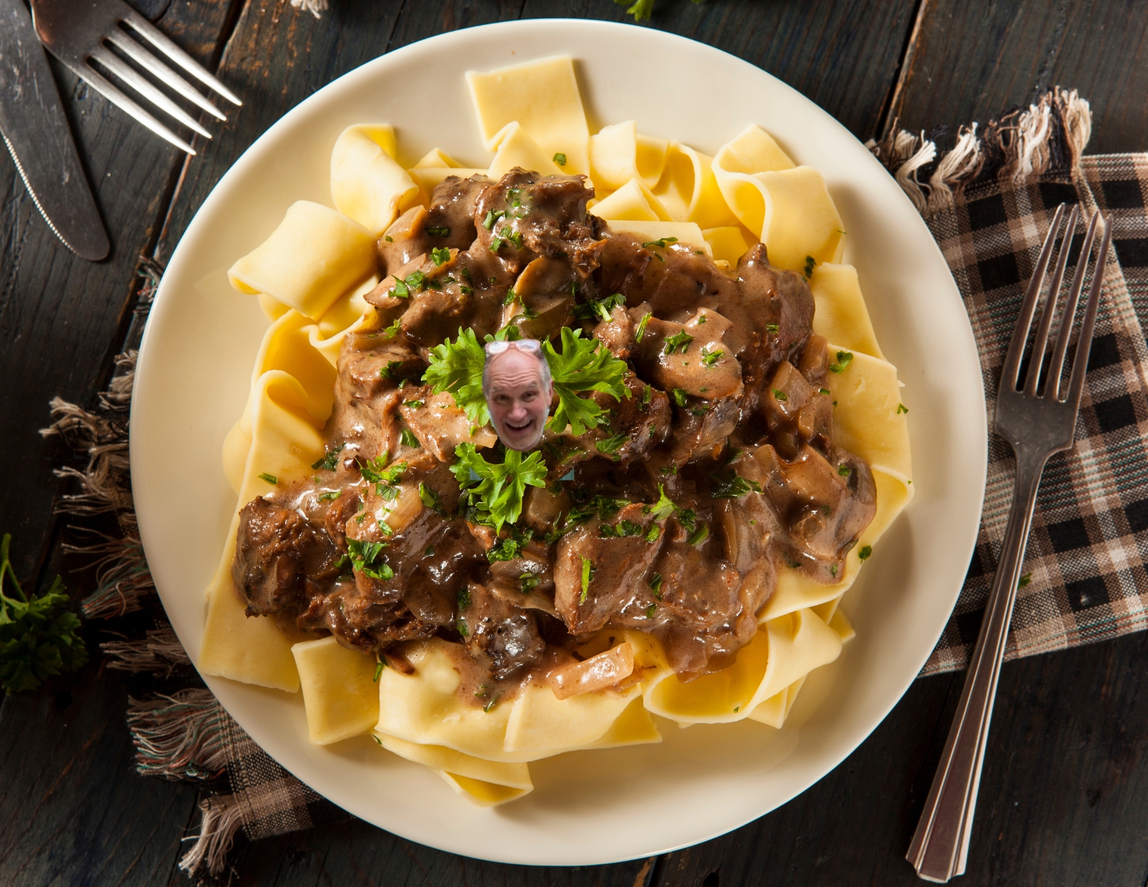 Beef Stroganoff